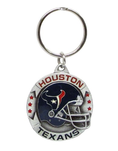NFL Team Helmet Key Ring - Houston Texans