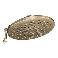 Moen 6320AZ Velocity Antique Bronze Two-Function 8-Inch Diameter Rainshower Shower Head