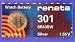 Renata Silver Oxide Watch Battery For 301 Button Cell