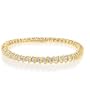 2.00 Carat 10K Yellow Gold Diamond Tennis Bracelet - 7"