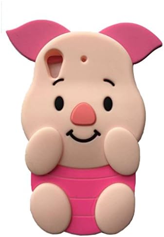 Thunderous HTC 626 Case,HTC 626s Pig Case,3D Cute Cartoon Ears Can Move Piglet Soft Silicone Back Case For HTC Desire 626