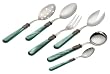Rosanna Pearlized Green Napoleon 6-Piece Hostess Set