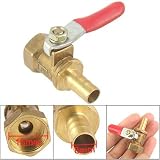 Buy Amico Pneumatic Fitting 15mm F Thread 8mm Hose Tail Lever Ball Valve by uxcell