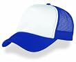 New Vintage Foam Trucker Hat Cap (Comes In 10 Different Colors), Royal Blue