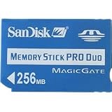 **SANDISK 256MB MEMORYSTICK PRO DUO CARD