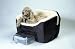 Snoozer Lookout II OS Dog Car Seat with Hot Pink Vinyl Cover