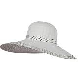 Polka Dot Sewn Braid Hat - White W25S58D