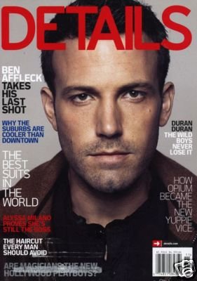 Details Magazine November 2007 Ben Affleck (Single Back Issue)