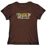 T-Shirt Womens Brown  Powered by Ragdolls  Cats