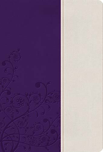 KJV, The Woman's Study Bible, Imitation Leather, Purple/Cream, Indexed (Signature)