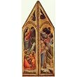 Don Lorenzo Monaco (Christ on the Mount of Olives and the Virgin Mary at the tomb) Art Poster Print - 11x17