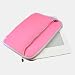 (Pink DX) Mivizu Premium Neoprene Sleeve Case Book Cover for Amazon Kindle 2 / Amazon Kindle DX eBook reader perfect fitted with front pocket