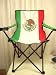 Mexican Flag Nylon Folding Camp Chair Mexico