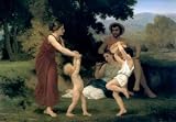 12X16 inch Bouguereau Canvas Art Repro The Pastoral Recreation