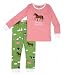Hatley Girls 2-6x Pasture Bedtime Pajama,Pink/Green,6