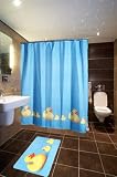 Shower Curtain 180×180 cm. “DUCKS”
