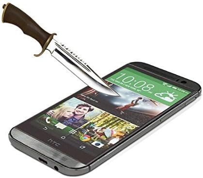 Tempered Glass for HTC One M8 Tempered Glass Front LCD Screen Protectors 9h Hardness, 2.5d Rounded Edges, 0.3mm Thickness for HTC ONE M8