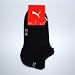 Baby : 6 Paar, Puma Sneaker Socken, Größe 35/38, schwarz