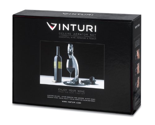 Vinturi 6702 Deluxe 7-Piece Wine Aerator Set