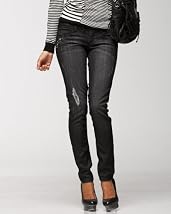 Studded Soft Washed Skinny Jean
