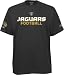 Men`s Jacksonville Jaguars Black Sideline Orbital Tshirt