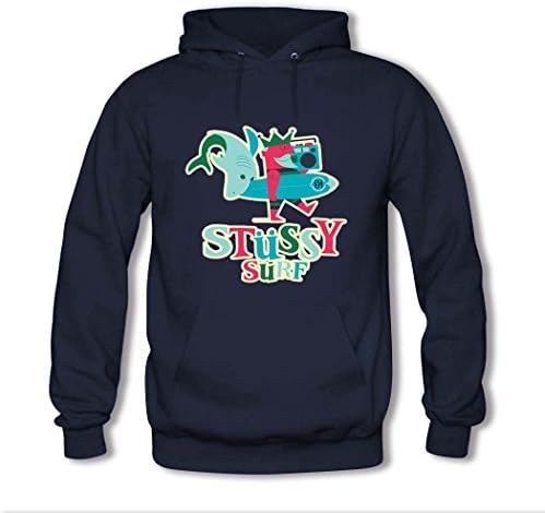 Stussy Logo For womens Printed Sweatshirt Pullover Hoody