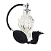 Vintage Style Refillable Empty Glass Perfume Bottle Black Bulb with Tassel Spray Atomizer 1.64 Oz