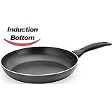 Induction Bottom Aluminum Nonstick Frying-Pan Grey Fry-Pan - 11 inches Dishwasher Safe Cookware - By Utopia Kitchen