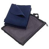 Aquis Adventure Microfiber Towel, Blueberry, Medium (15 x 29-Inches)