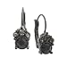 Black Diamonds Sweet Drop Earrings