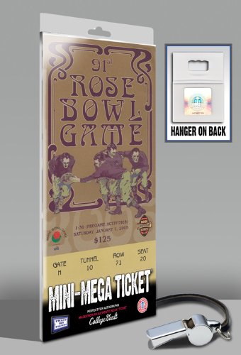 2005 Rose Bowl Mini-Mega Ticket - Texas Longhorns