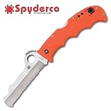 Spyderco Assist I Orange Combo Edge Knife