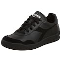 Diadora Men's Tennis Star Sneaker,Black/Black,8 M