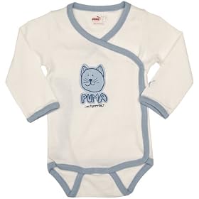 Puma Newborn Package (2 - 4 Months, White/ Powder Blue)