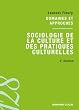 Sociologie de la culture et des pratiques culturelles: Domaines et approches