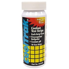 Cool-Trak 311519 Coolant Testing Strips - Set of 50