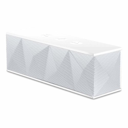 Buy iSound Pyramid Rechargeable Portable Bluetooth Speaker and Speakerphone for iPod (White)