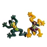 Talavera Mini Frogs Assorted Colors, Set of Two