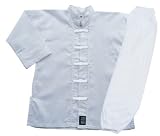 White Complete Kung Fu Uniform
