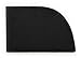 Rogue Black Ballistic Nylon Billfold Wallet w/RFID Protection