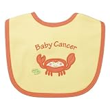green sprouts 3-12 Months Zodiac Organic Absorbent Bib, Cancer