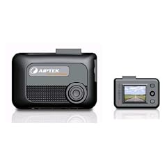 Aiptek Car Camcorder X1 (Full HD, 5 Megapixel, 5,3 cm (2,4 Zoll) Display, Notfall-Aufnahme Funktion) schwarz