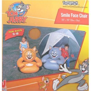 Tom and Jerry Blow up Chairs, Kids Room Furniture by