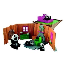 Jungle In My Pocket Panda Hut Playset