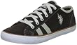 US Polo Assn Baxter1, Baskets mode homme - Noir (Blk), 42 EU (8 UK)