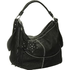Studded Star Hobo - Black or Brown