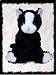 340 Purrzy Black Cat 15" Make Your Own *NO SEW* Stuffed Animal Kit w/Backpack