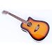 Western Gitarre 12 saitig, Tonabnehmer & EQ, sunburst
