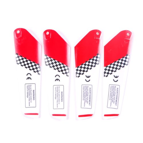 Easymodel - Set de Pales Rouges (x4) Fusion - Mini RC Toys - Pieces Mini RC Toys