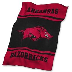 Arkansas Razorbacks Ultrasoft Blanket - NCAA College Athletics